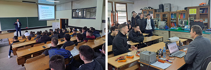 Прва техничка школа из Крагујевца у посети Факултету техничких наука